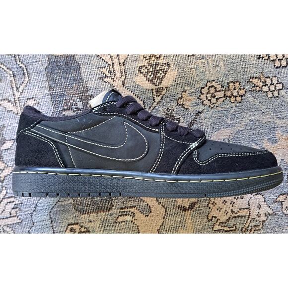 Nike x Travis Scott Air Jordan 1 Low OG Black Phantom Used Mens Size 6 See Pics main image 16